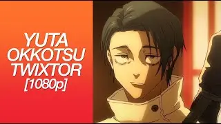 (JJK) Yuta Okkotsu Scene Pack || Twixtor\Slowed
