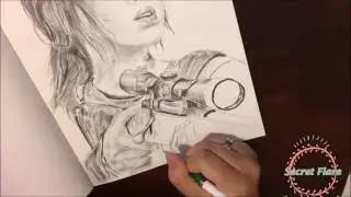 Ellie - The Last of Us Drawing