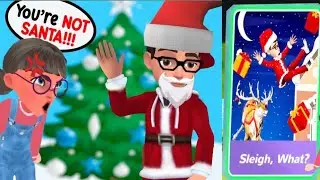 Nick and Tani funny game🤣 sleigh, what?😯🤣#gaming #fun #viral