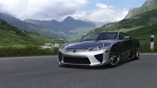 Forza Motorsport 4: My 2010 Lexus L-FA Down The One Mile! (717 Horsepower)