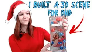 I built a 3D scene for DND - Christmas special ► DND Lore