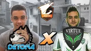 O que ACONTECEU na PARTIDA: DETONA vs Virtue @ Aorus League