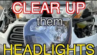 3 EASY STEPS to HEADLIGHT RESTORATION