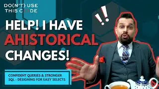 Help! My data has ahistorical changes (bitemporality)! | Designing for Easy SQL Selects Pt1