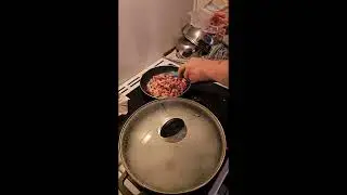 Making the Danish dish burning love (Brændende kærlighed)