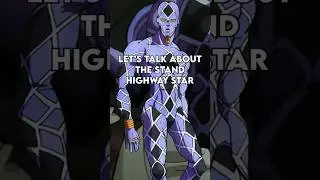 Highway Star | JoJos Bizarre Adventure #anime #jojos