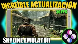 EMULANDO el SKYRIM de la [SWITCH] en CELULARES vía SKYLINE EMULATOR