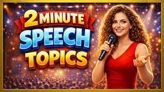 Topics for 2 Minute Speech / English 2 Minute Speech Topics /