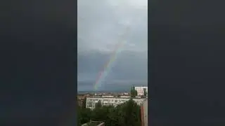 Ейск. Морская Радуга: Танец Света и уходящей Грозы!