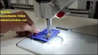 Maquinaria Yebra - Máquina de Zig Zag Motor Direct Drive Marca JCYERI Modelo YR-20U53D