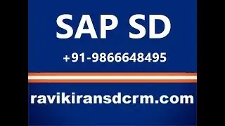 SAP SD TRAINING by ravikiran | SAP SD Training in USA