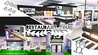 Restaurant GLITCH Tour - Roblox Adopt Me ☕️🍽💜