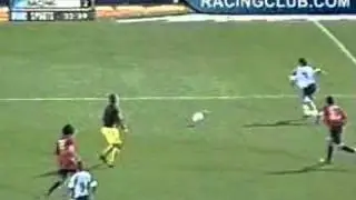 Torneo de Verano 2005 / Racing 3 - Independiente 1 / Gol de Diego Barrado