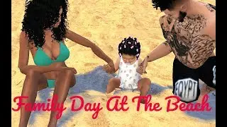Sims 4 Create A Sim | Family Day At The Beach