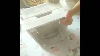 декор деревянного ящика