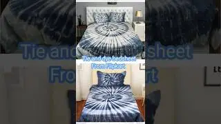 💝Tie &Dye bedsheet Unboxing #shortsfeed #shorts #flipkart #unboxing #review #cotton #tieanddye #yt