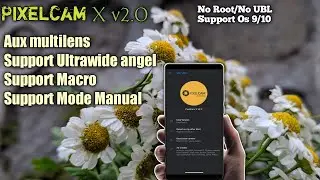New!! PixelCam X v2.0 Multi lens, Macro, Ultrawide | Complete Settings