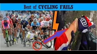 Best of CYCLING FAILS & MISTAKES + ANGRY MOMENTS (HD) 2018