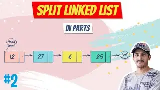 Split Linked List in Parts Problem with Python code | Leetcode 725 | Coding videos #2