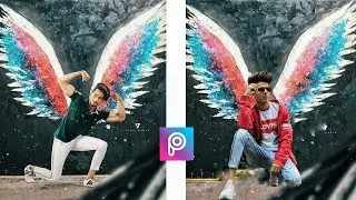 PicsArt visual photo editing tutorial / PicsArt viral visual photo editing