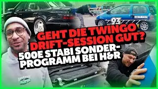 JP Performance - Geht die TWINGO Drift-Session gut? | + 500E Sonderprogramm bei H&R!