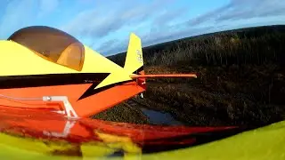 Extra 330SC RC plane maiden flight & crash compilation