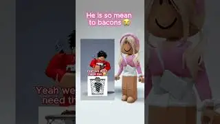 He chose slenders over bacons?! 🥺