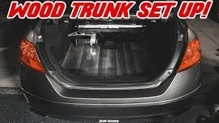 DIY WOOD TRUNK SET UP FOR UNDER $25!