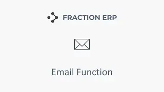 Fraction ERP - Email function
