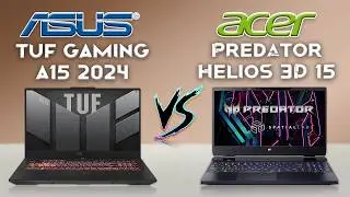 Tuf Gaming A15 2024 vs Predator Helios 3D 15 Spatiallabs Edition | Is it Worth the Price