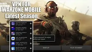 NEW! VPN for WARZONE MOBILE Latest Season | Low Latency 89ms