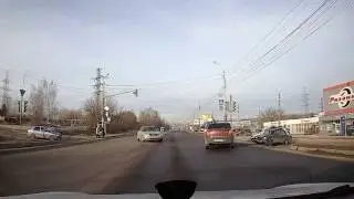 Тройное ДТП в Туле попало на запись регистратора