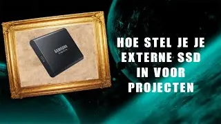 Hoe stel je je externe SSD in voor projecten