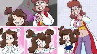 She Thought She'd Turn Back Into a Boy... BUT NO! | TG TF Comic Dub 32