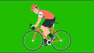 Cycling Green Screen | Royalty-Free | Free for Commercial Use