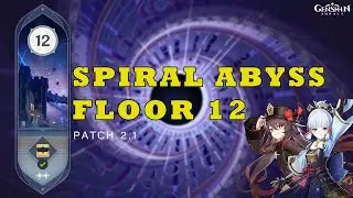 Triple Crown Ayaka & Hutao Abyss Floor 12 9 Stars - Genshin Impact
