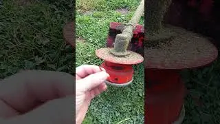 Як на бензокосі економити леску