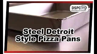 Bare & Seasoned Steel Authentic Detroit Style Pizza Pans (8x10 and 10x14)
