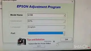 Red Light blinking one to one|EPSON L130:L220:L310:L360:L365,ink + Page light error #shorts#computer