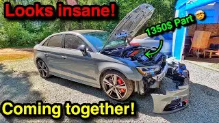 My Badly WRECKED 2019 Audi RS3 Was A Crazy RISK But The REWARD Was Well WORTH it! (Part 7)