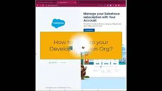 How to login to your Developer Edition Org?