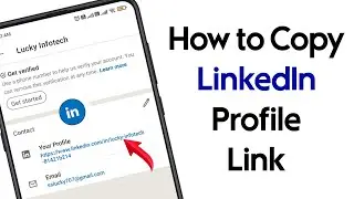 How to Copy Linkedin Profile Link || Copy Linkedin profile link