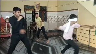 Belt Fight With Friends || 2 Idiots Friends