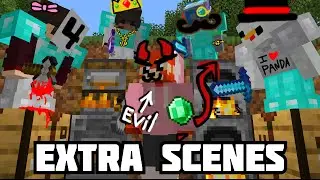 Extra Scenes | Minecraft Speedrunner VS 4 Hunters FINALE