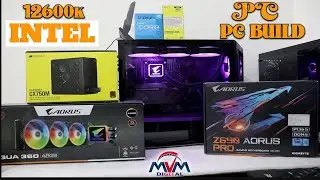 12600K PC BUILD FOR VIDEO EDITING | BUILD A PC FOR EDIT | MY NEW PC BUILD FOR MIXING | MANOJ MIXING