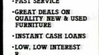 Winnipeg - Chochy's New & Used Furniture Pawn & Swap Shop commercial (1984)