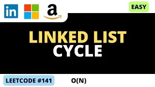 Leetcode 141 - Linked List Cycle - Floyd's Algorithm -Python