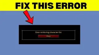 How to Fix World of Warcraft Error Retrieving Character List (Easy Fix)