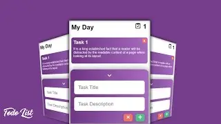 Create a Todo List Using HTML CSS & JavaScript | Todo List in JavaScript