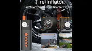 Tire Inflator, Portable Air Compressor (TEMU)